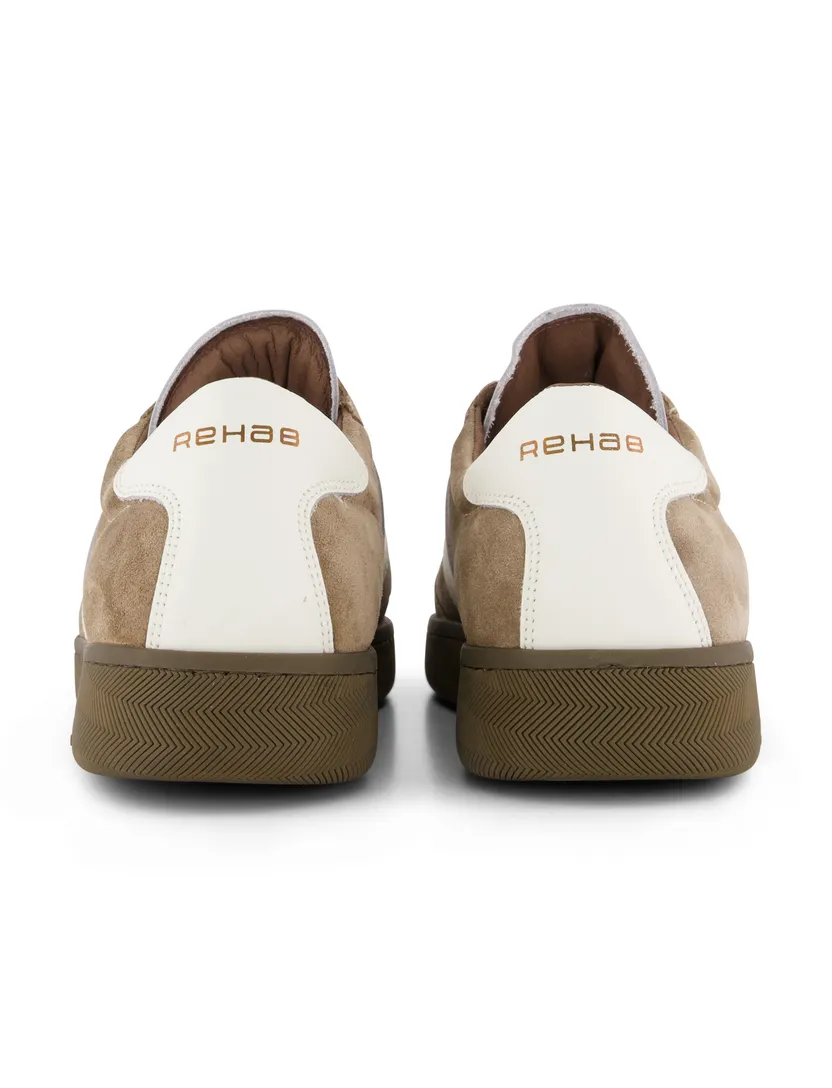 Schoenen Rehab bruin suède