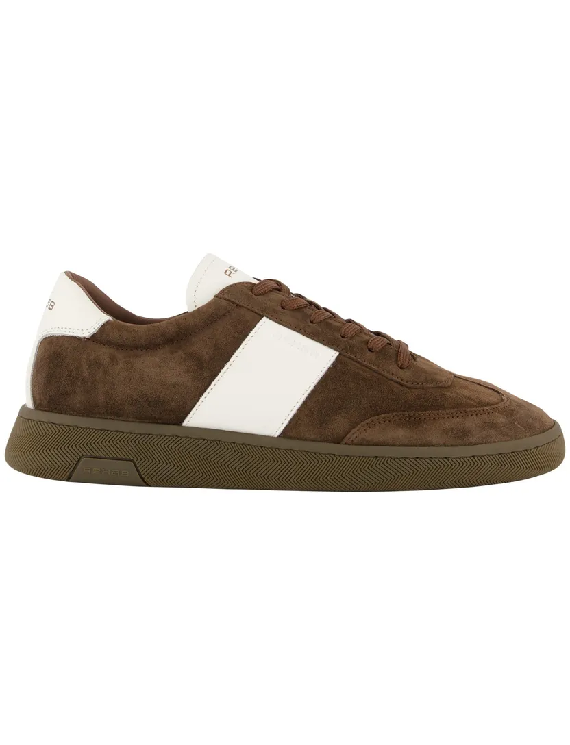 Schoenen Rehab bruin sneakers geprint