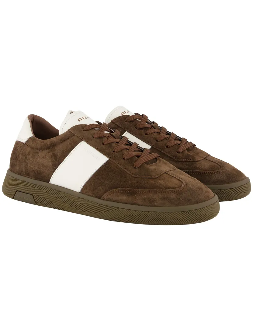 Schoenen Rehab bruin sneakers geprint