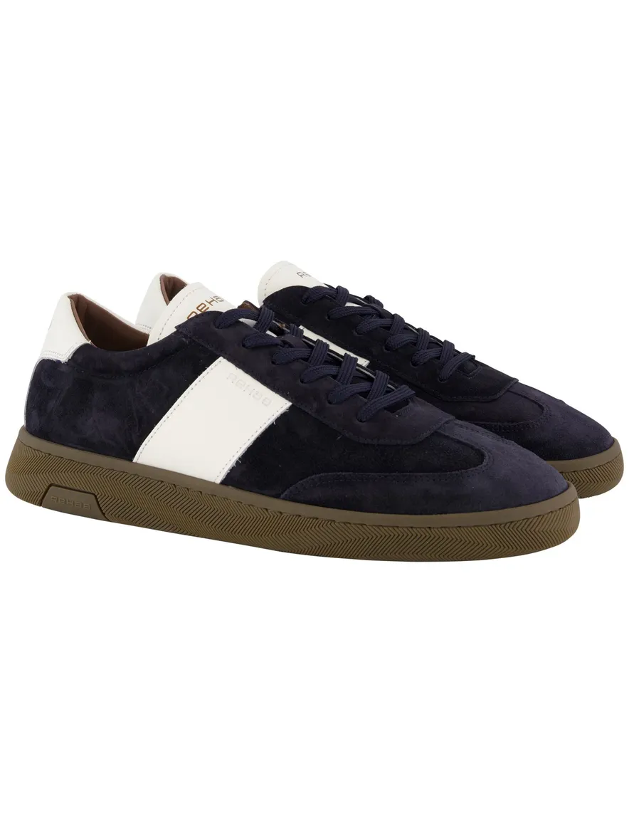 Rehab sneakers donkerblauw geprint