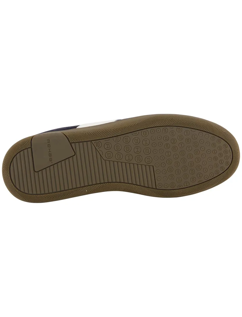 Rehab sneakers donkerblauw leer