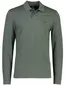 BOSS Orange polo donkergroen piqué