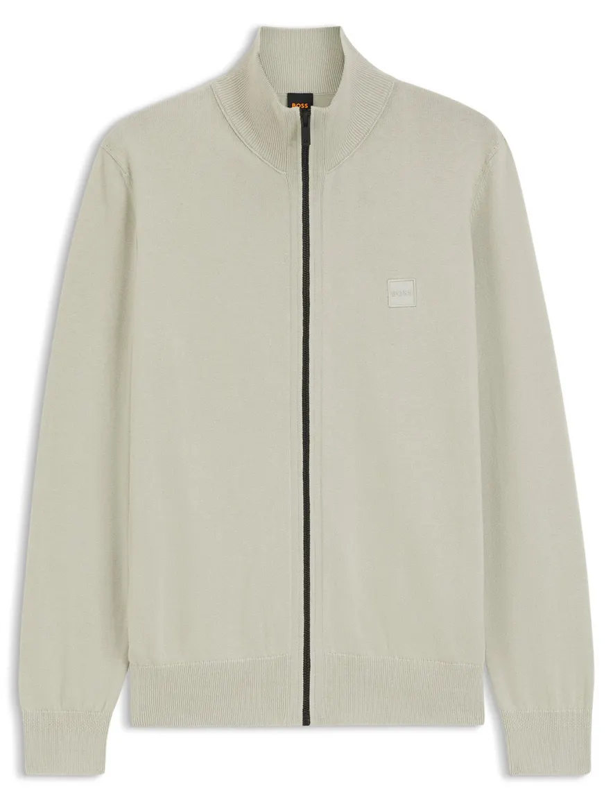 BOSS Orange vest beige Kanozip