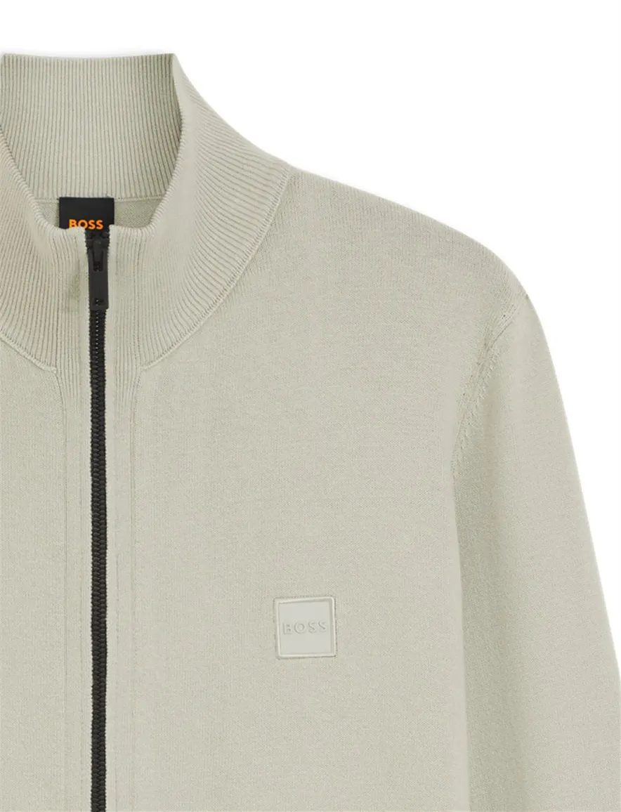 BOSS Orange vest beige Kanozip