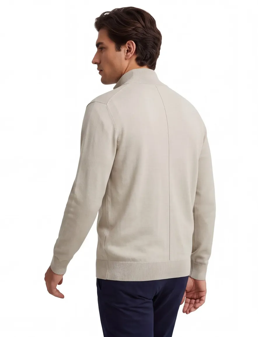 BOSS Orange vest beige Kanozip