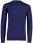 Trui Portofino donkerblauw fijn gebreid merinowol