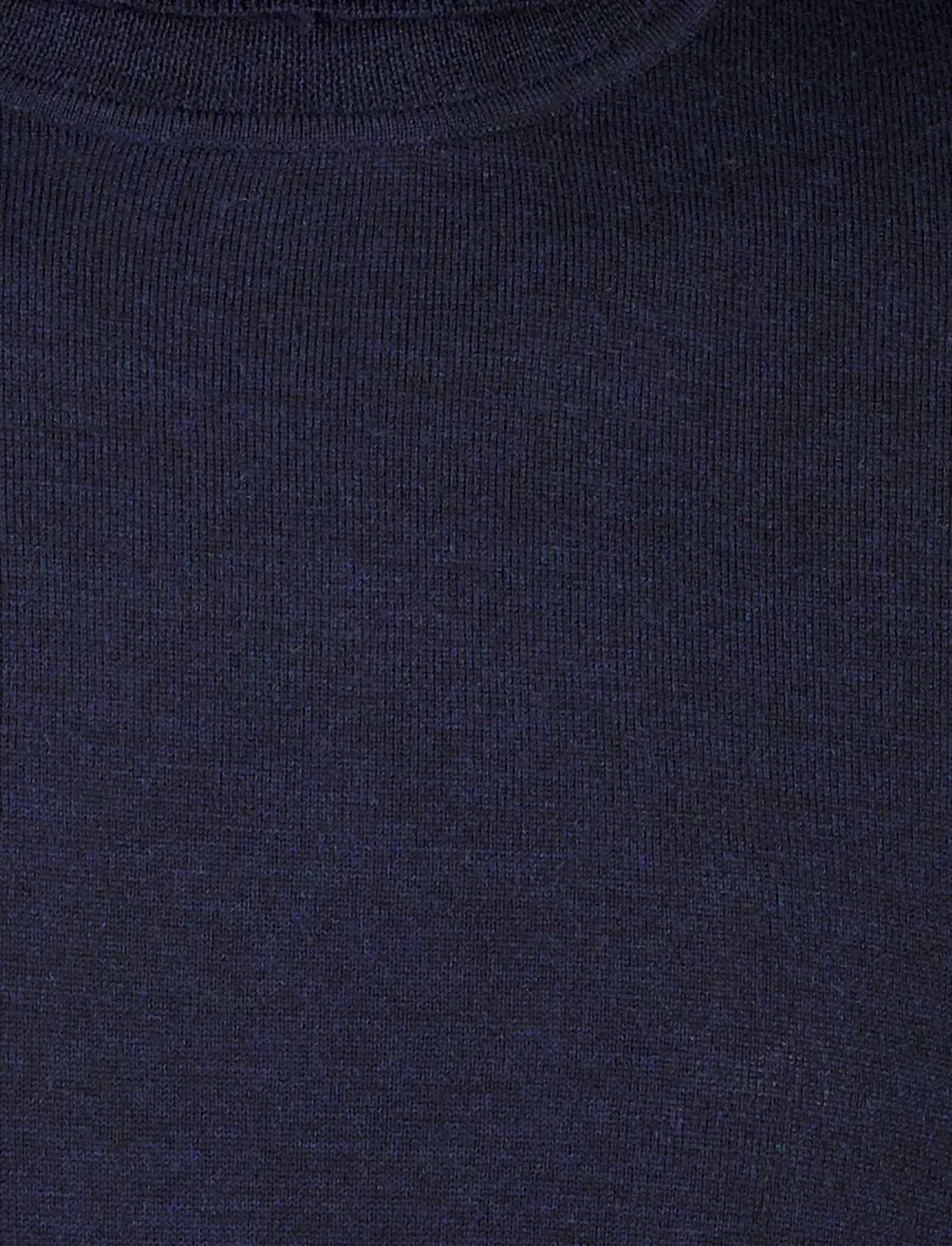 Portofino coltrui donkerblauw 100% merinowol