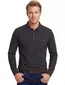 Casa Moda poloshirt donkergroen met borstzak