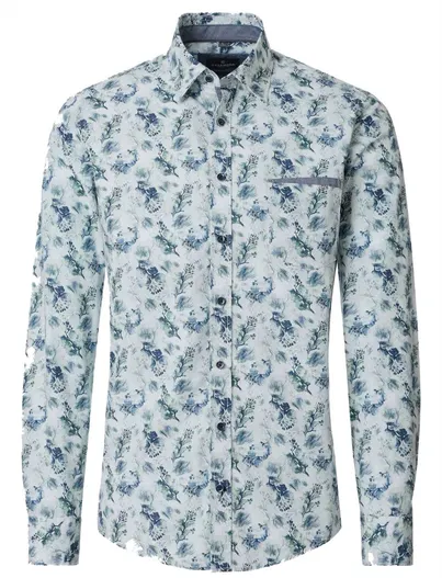 Casa Moda Overhemd Casa Moda blauw