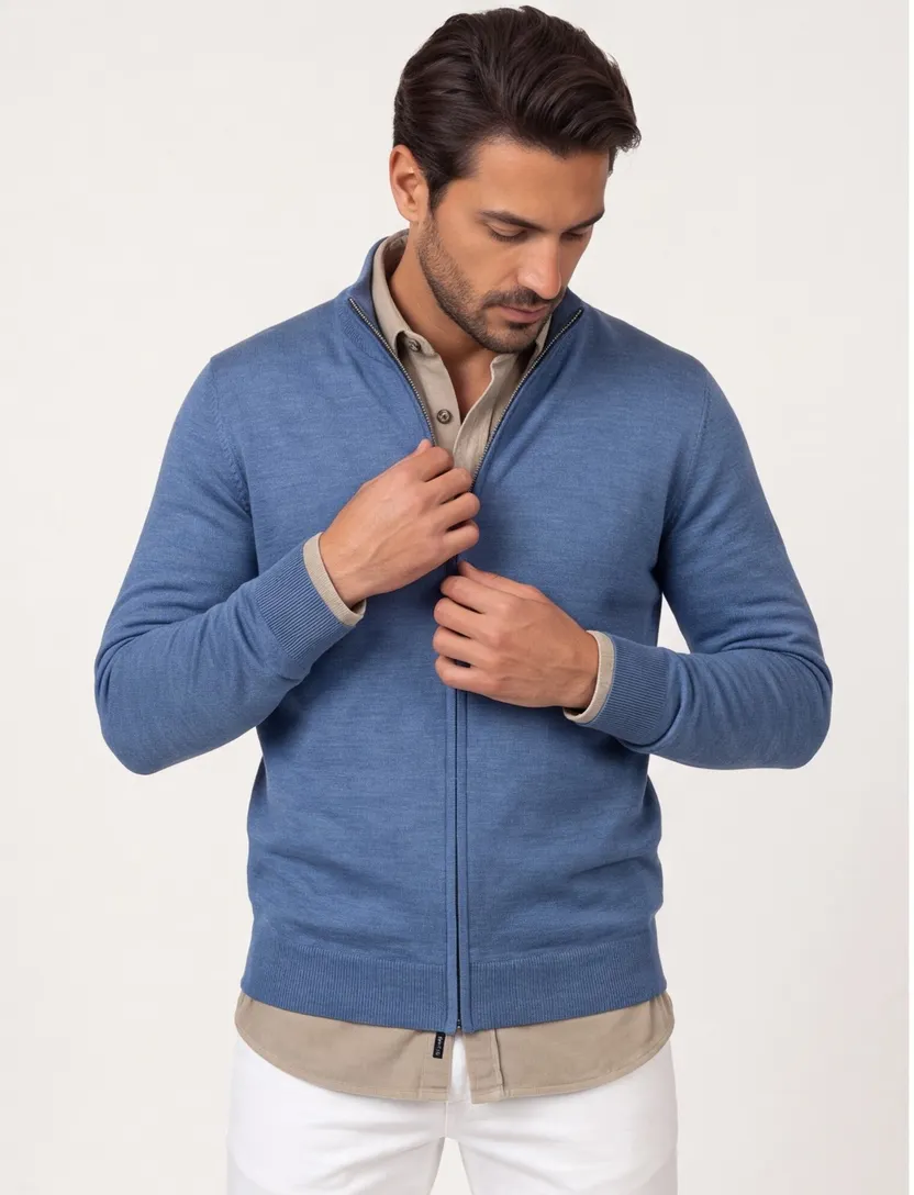 Overshirt Casa Moda beige corduroy