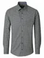 Casa Moda Casual Fit overhemden grijs geruit