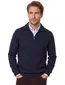 Trui Casa Moda donkerblauw wol