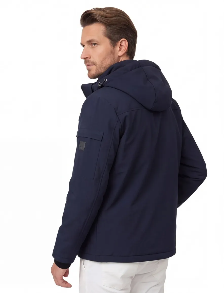 Casa Moda windjack donkerblauw