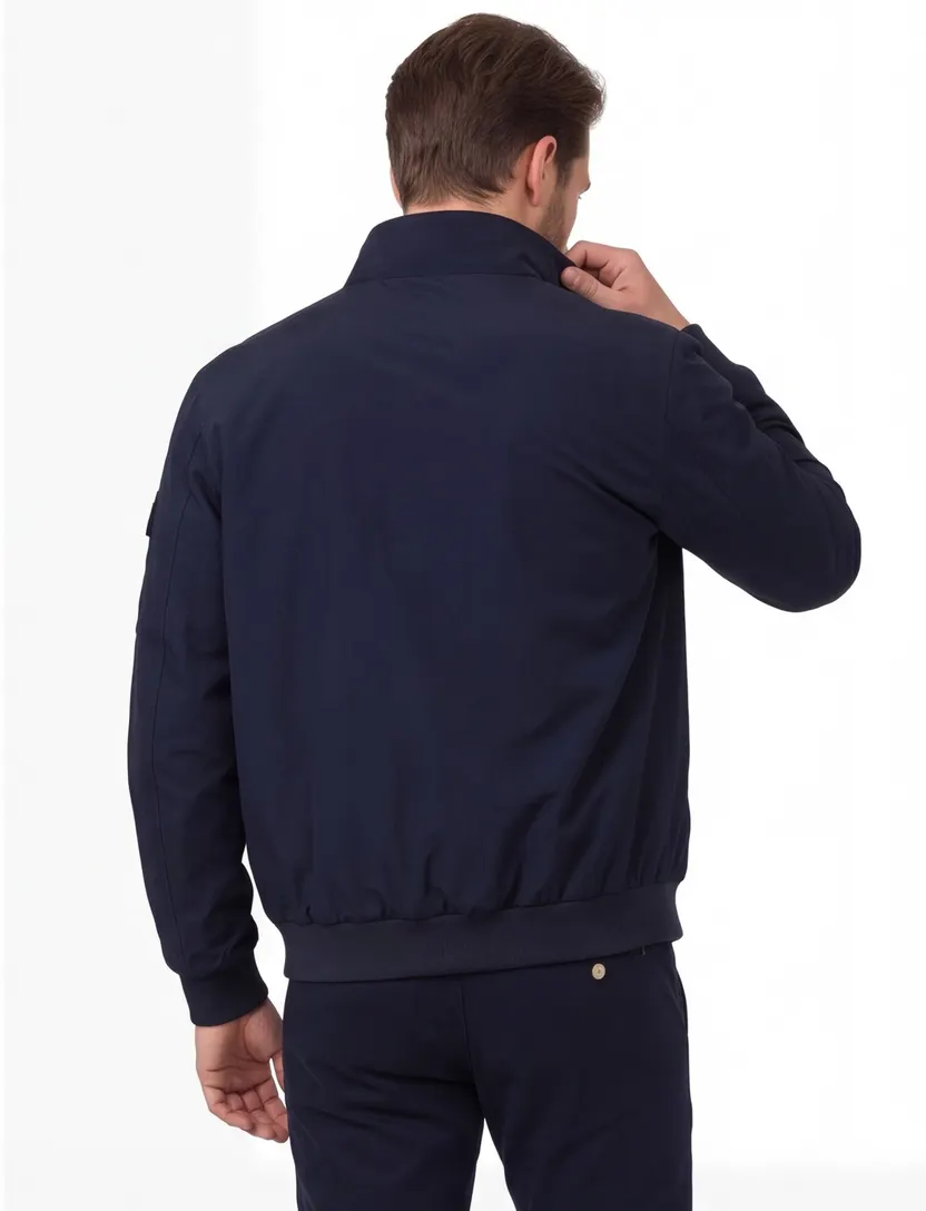 Bomberjack Casa Moda donkerblauw