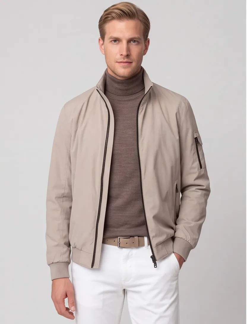 Bomberjack Casa Moda beige
