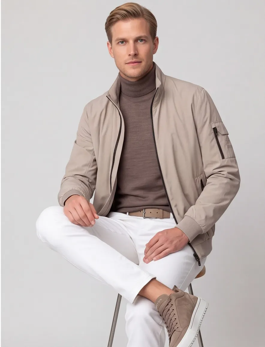 Casa Moda bomberjack beige