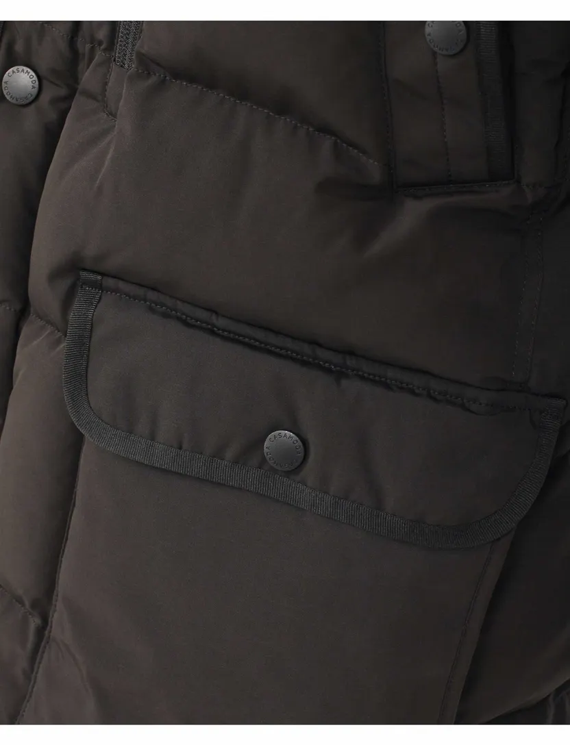 Half zip trui Casa moda zwart