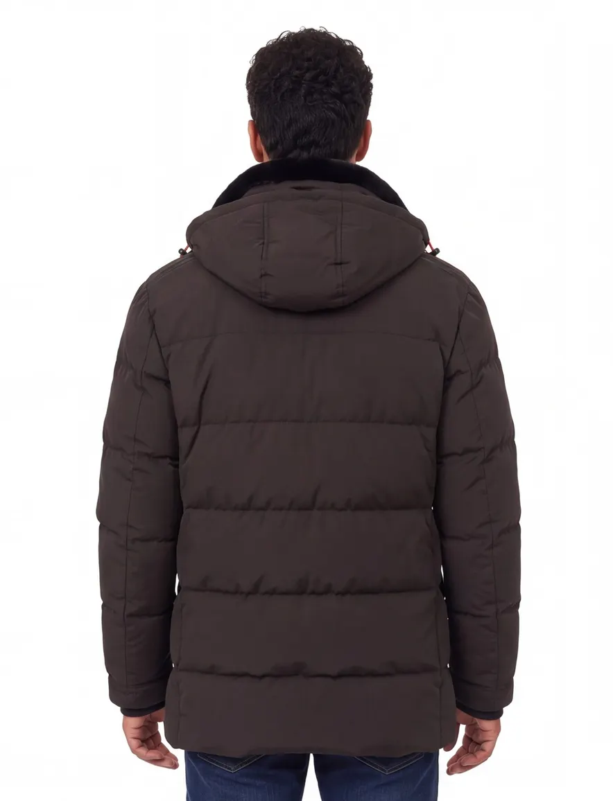 Casa Moda zwarte trui half zip