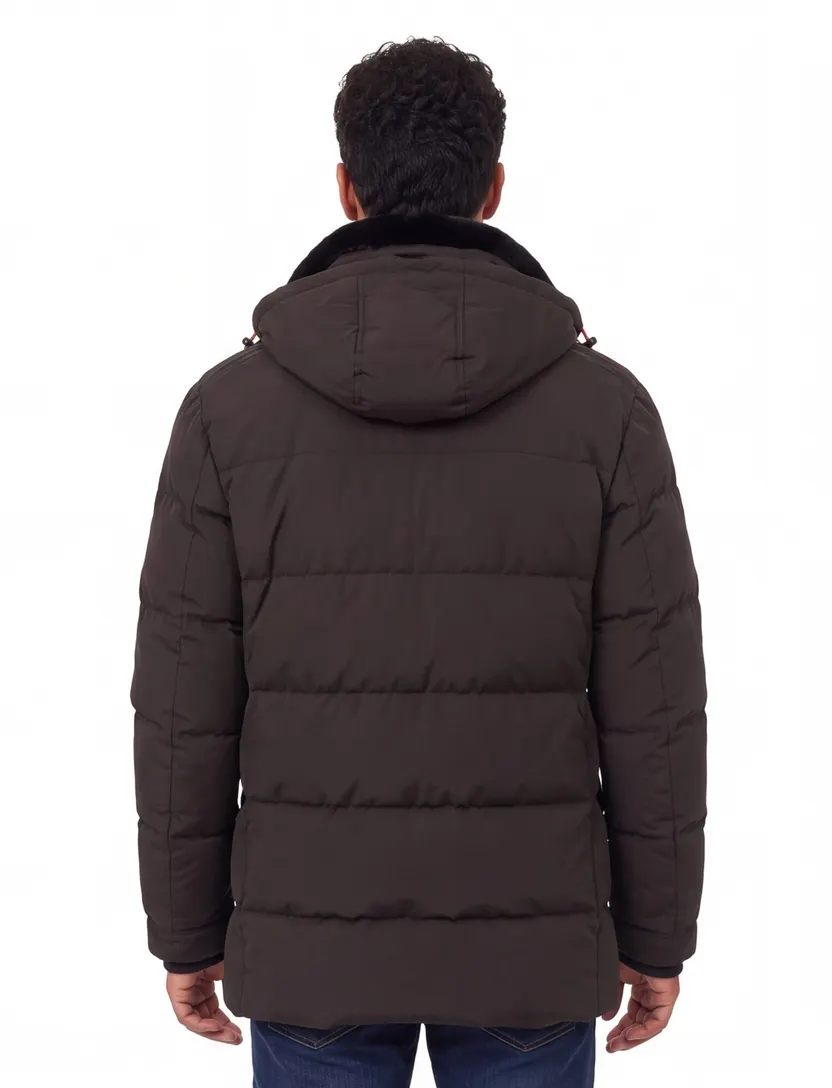 Half zip trui Casa moda zwart