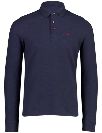 New Zealand Poloshirt New Zealand blauw gemeleerd