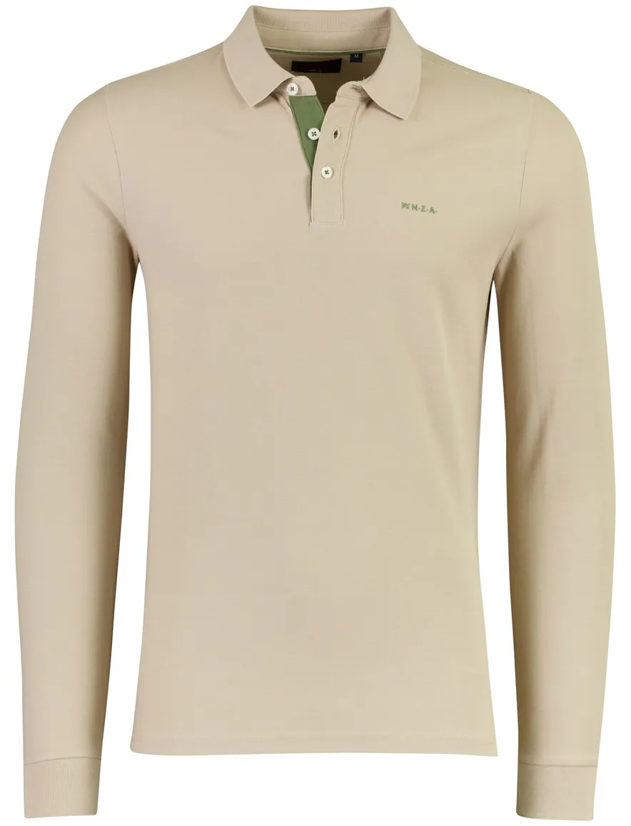 Poloshirt New Zealand beige 26GN201-TAN SAND