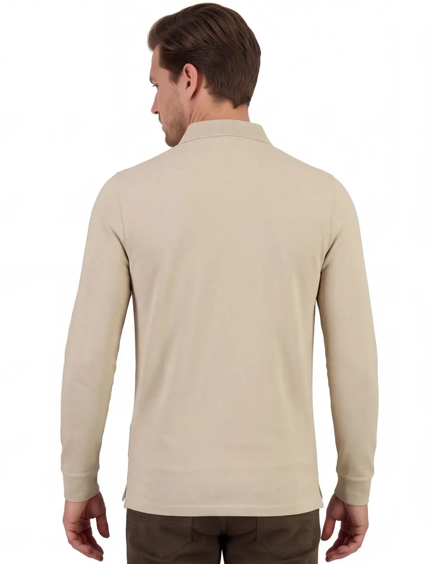 Poloshirt New Zealand beige 26GN201-TAN SAND