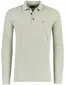 New Zealand poloshirt groen gemeleerd piqué