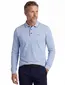 New Zealand poloshirt lichtblauw gemêleerd