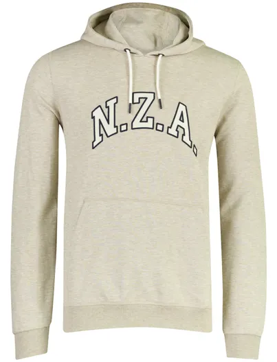 New Zealand New Zealand hoodie beige met opdruk