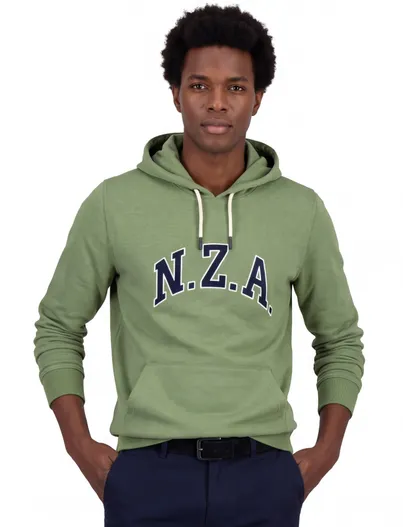 New Zealand New Zealand hoodie groen met opdruk