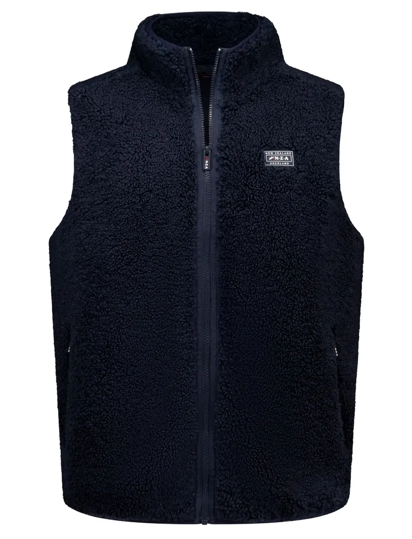 Bodywarmer New Zealand navy wijde fit