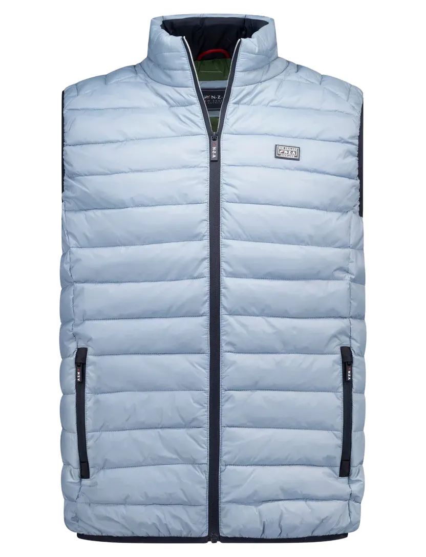 Bodywarmer New Zealand lichtblauw polyamide
