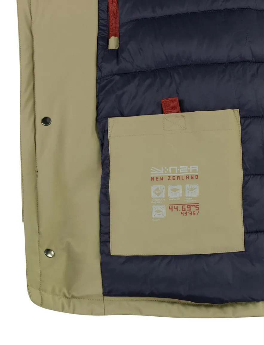 Jas New Zealand khaki 26GN836-JACKET TAN SAND