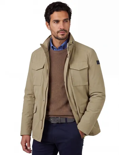 New Zealand Regenjas New Zealand khaki polyamide