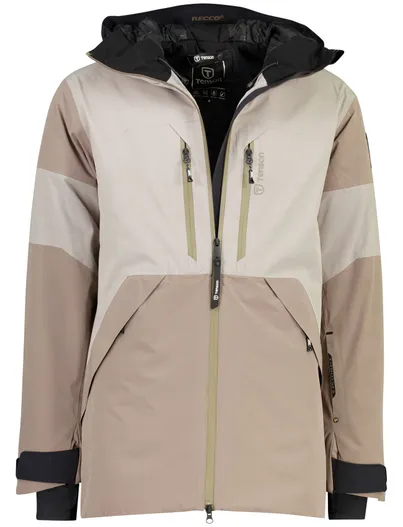 Tenson Parka jas Tenson khaki waterafstotend