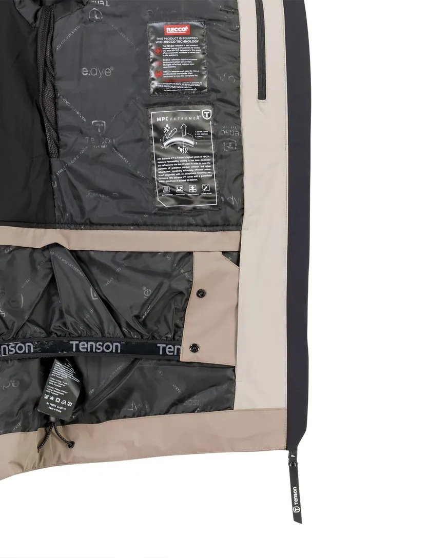 Parka jas Tenson khaki waterafstotend