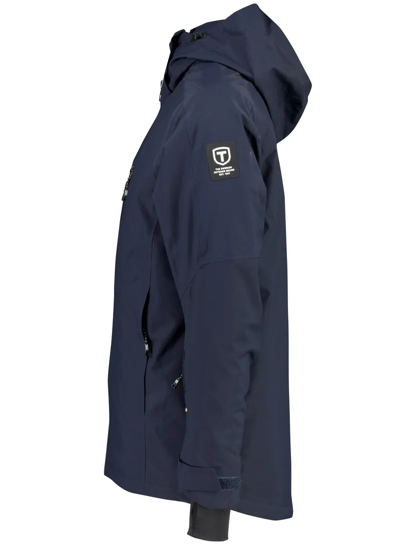 Parka jas Tenson donkerblauw