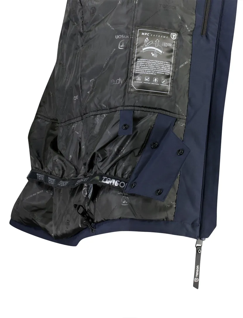 Parka jas Tenson donkerblauw