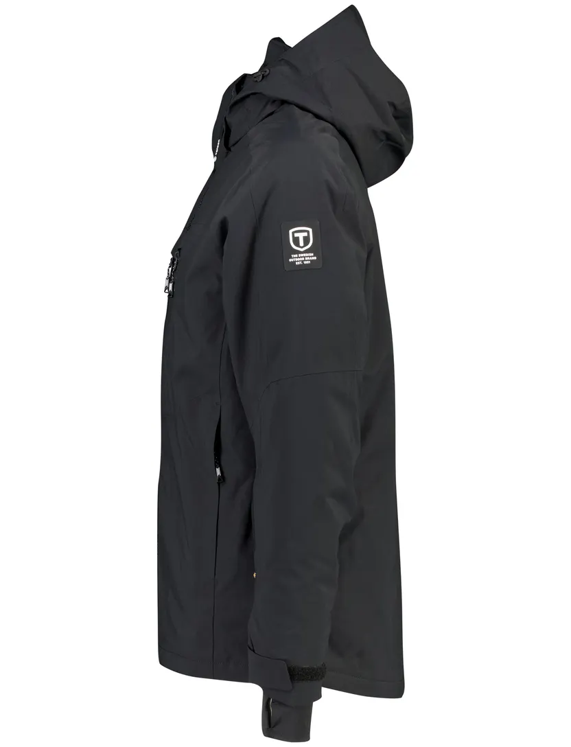 Parka jas Tenson zwart waterdicht