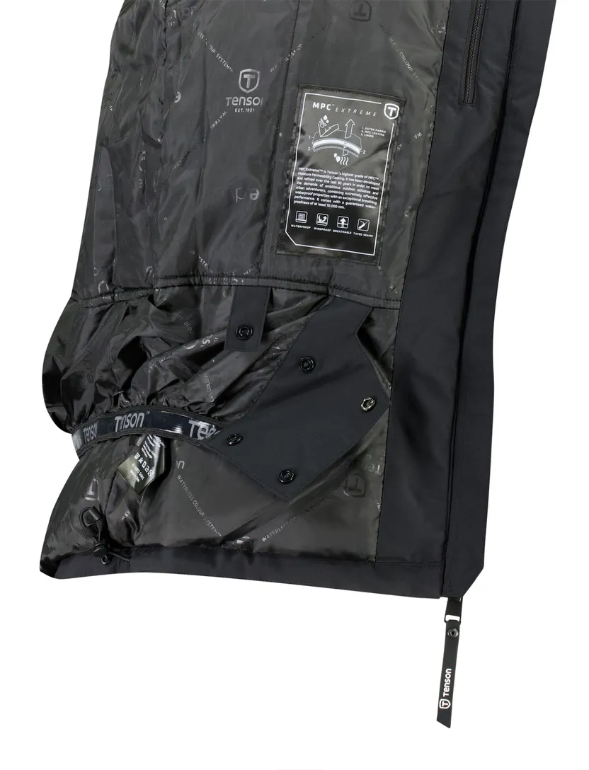 Parka jas Tenson zwart waterdicht