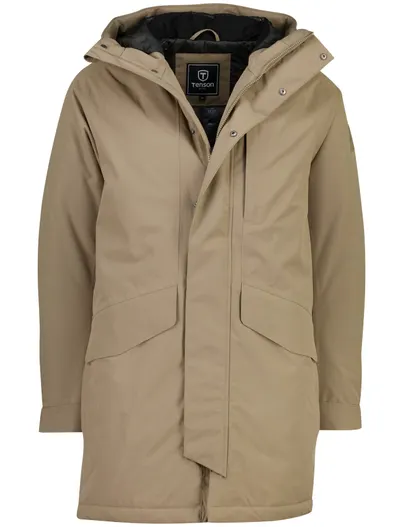 Tenson Tenson parka khaki met borstzak