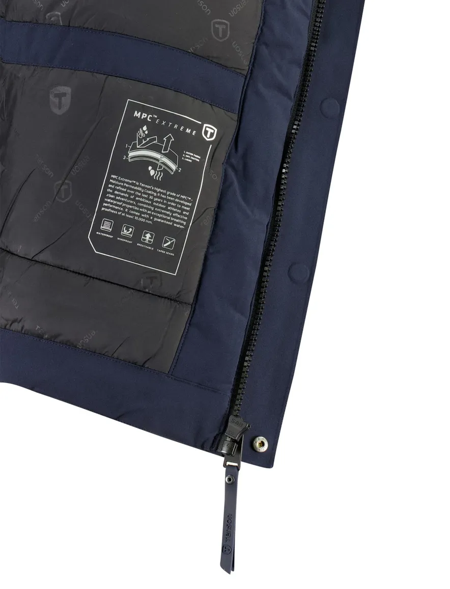 Jas Tenson donkerblauw