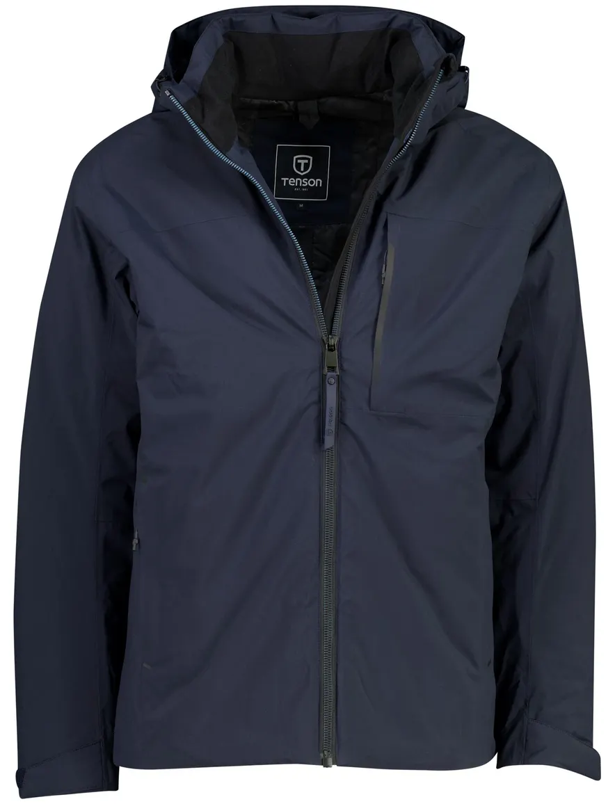 Jas Tenson donkerblauw