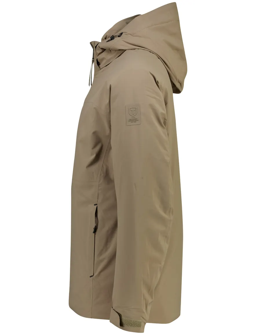 Tenson parka khaki met borstzak