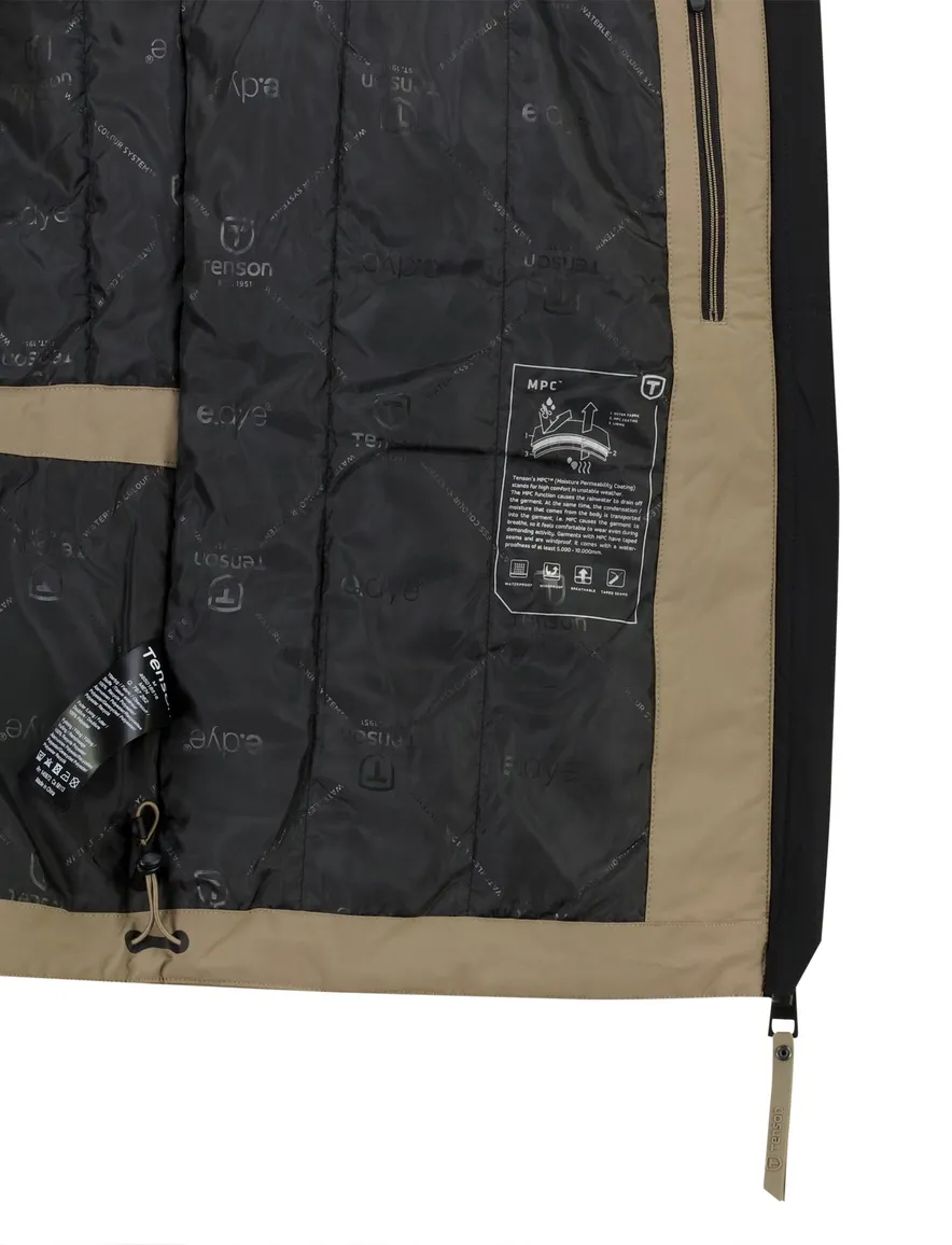 Tenson parka khaki met borstzak