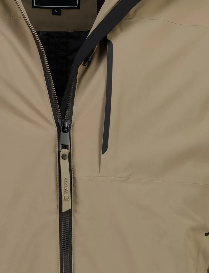 Parka jas Tenson khaki normale fit