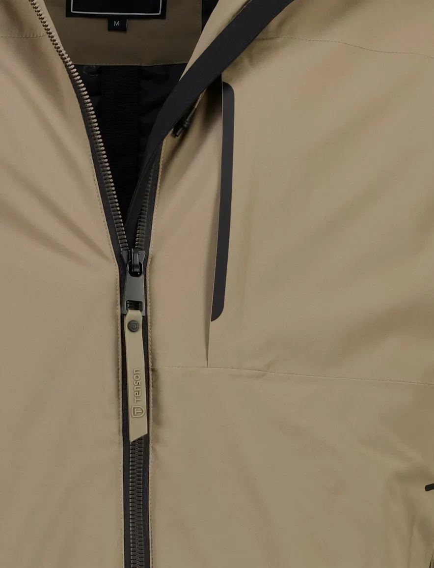 Tenson parka khaki met borstzak