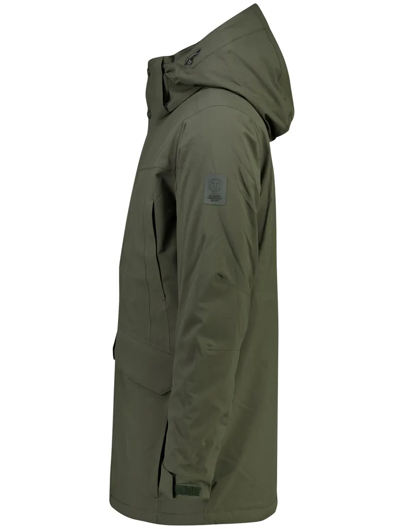 Parka Tenson olijfgroen waterafstotend