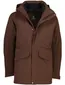 Parka jas Tenson bruin warm