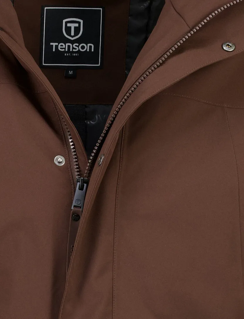 Parka jas Tenson bruin warm